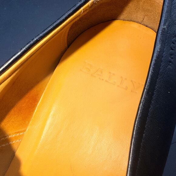 Bally Thor 130 Black Leather Slip On Loafers Men’s US 8.5 D EU 7.5 Switzerland main image 4